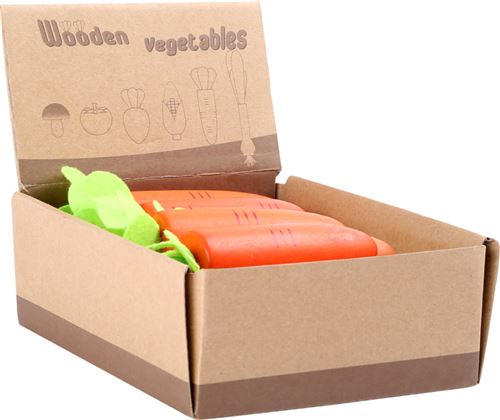 Présentoir Carottes En Bois