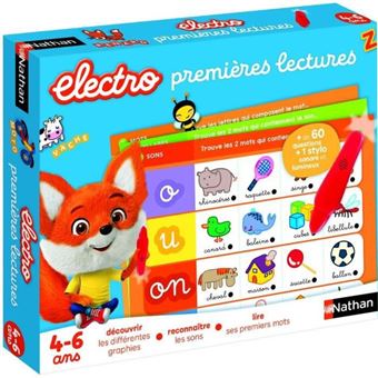 Jeu découverte Nathan Electro Premières Lectures