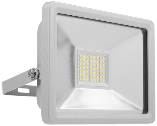 Smartwares FL1-DOB30 Projecteur à LED avec Connecteur Intelligent Aluminium 30 W Gris 20,5 x 9,6 x 19 cm