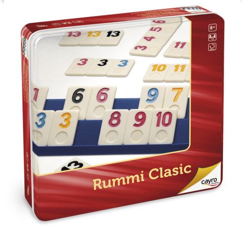 CAYRO - Cayro Juguetes SL - 753 - Jeu de Société - Rummi Boite Métal