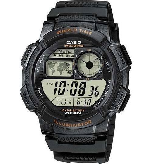Montre Homme Casio AE-1000W-1AVEF Noir