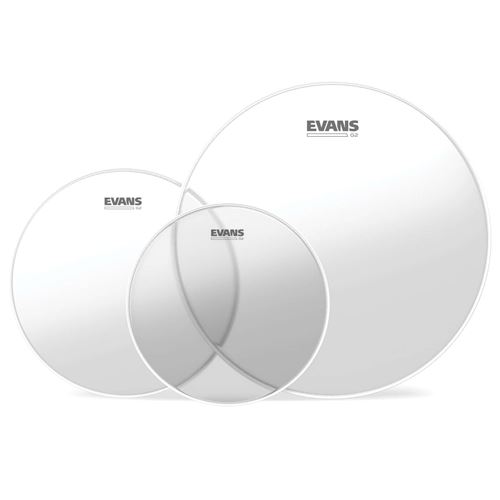 Evans g2 transparentes rock PEV TPG2CLRR