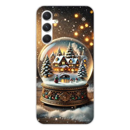 Coque en silicone imprimée compatible Samsung Galaxy A54 5G NO Globe Féérique