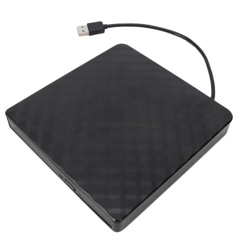 Lecteur Optique Externe CD-Rom / DVD-Rw À Motifs USB3.0 / Ligne De Données En Cuivre / Noir
