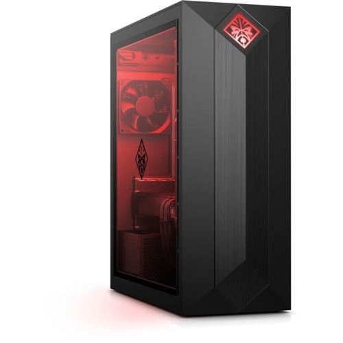 Omen By Hp Pc De Bureau - Intel Core I7-9700f - Ram 16go - Stockage 256go Ssd + 1to Hdd - Rtx 2070 Super 8go - Windows 10