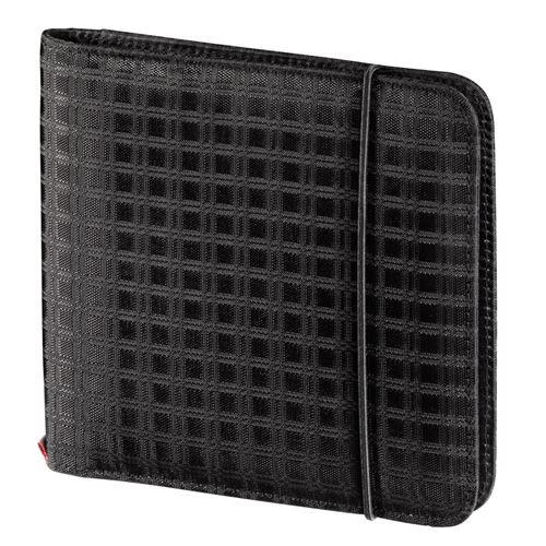 Hama Noir "Ready For Business" - Étui Protecteur Pour Disques Cd/Dvd - 24 Disques - Nylon