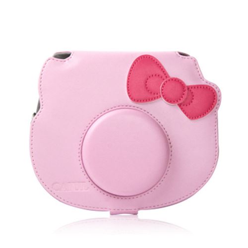 Étui de protection antichoc pour Fujifilm Instax Mini Hello Kitty - Rose