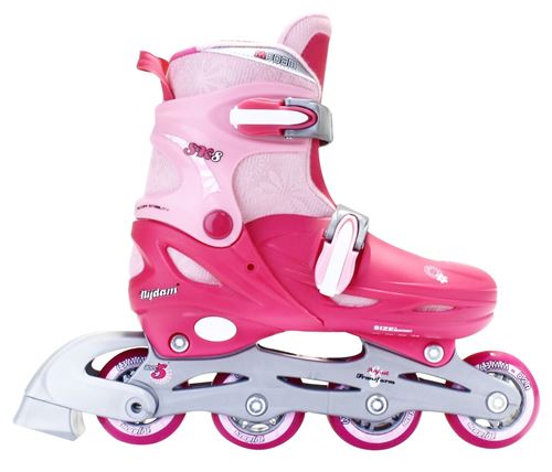 Nijdam Inline Quads filles bateau rapide fuchsia