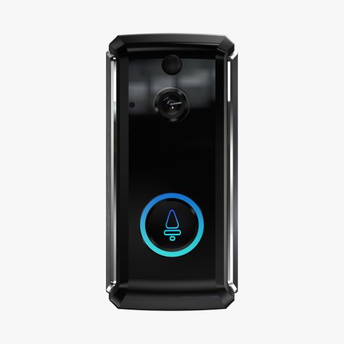 Smart Wireless Wifi Sonnette Hd 1080P Ir Visiophone Interphone Caméra de Sécurité BT040
