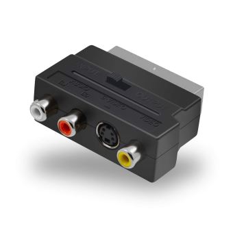Adaptateur Fnac péritel/jack 3,5 mm 0,25 m - Connectique Audio / Vidéo -  Achat & prix