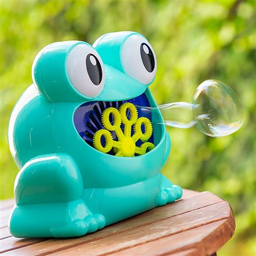 Grenouille machine à bulles