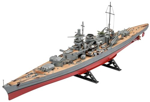 Revell maquette de bateau Scharnhorst 41 cm 122 pièces