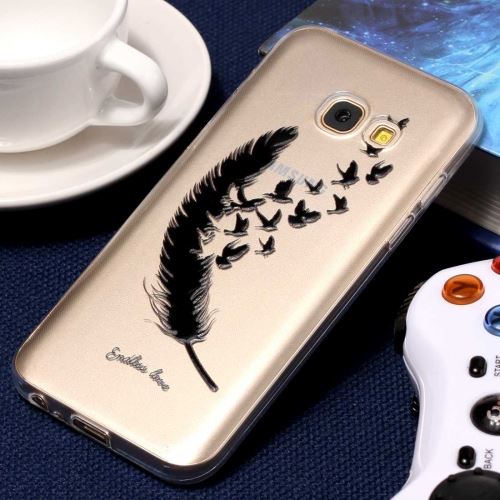 Galaxy A3 (2017) Coque Protection TPU Plumes ALS51333