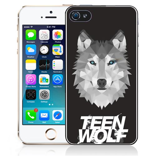 Coque pour iPhone 5C teen wolf loup