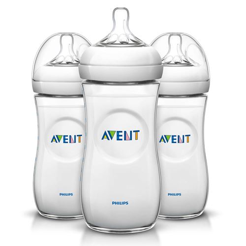 Philips Avent Lot de 3 Biberons Natural 260ml