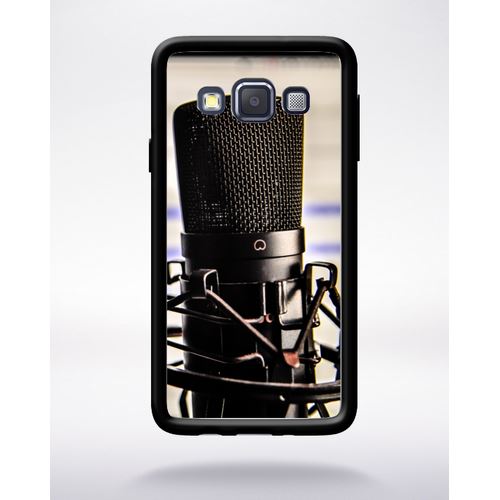 Coque Micro Compatible Samsung A3 2015 Bord Noir Silicone