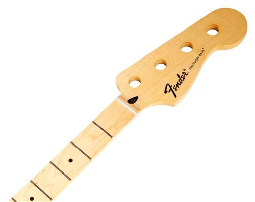 FENDER 099–6102–921 Precision Bass Neck, 20 Medium Jumbo Frets, Maple FINGERBOARD
