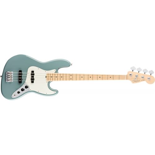 Fender American Pro Jazz Bass touche érable Sonic Grey - Basse électrique