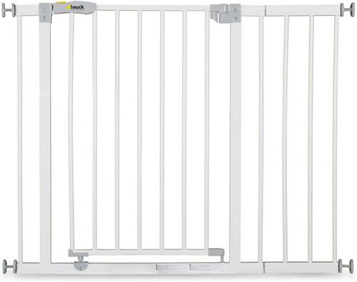 Barrière de sécurité Open N Stop + 21 cm extension - White