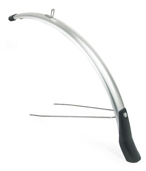 Eurofender garde-boue avant Snello28 pouces 46 mm plastique argenté 46 mm