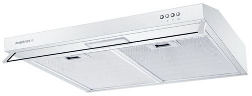 Rosières RHC638/1RB - Kap - standaard - breedte: 59.6 cm - diepte: 49.6 cm - luchtafvoer en recirculatie - met interne motor - witroze