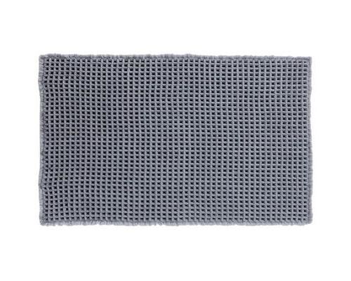 SPIRELLA Tapis de bain GAUFFRE 50x80 cm - Gris argenté
