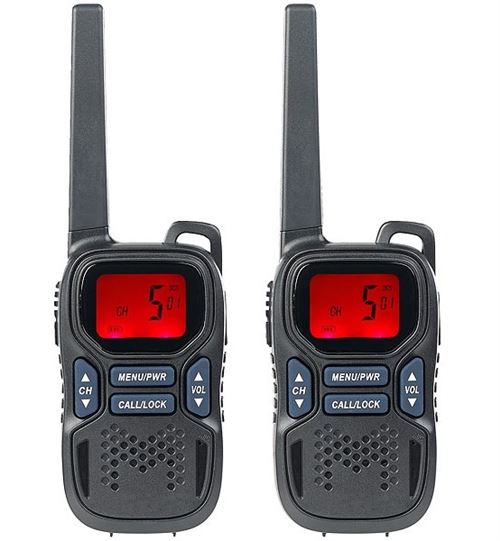 Talkies-walkies professionnels USB avec fonction VOX et portée 10 km WT-711