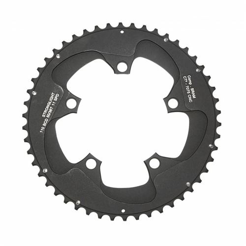 Plateau route 5bra 50dts d.110 compact sram ct2 noir stronglight pour red-force 11v. (pour interieur 36)