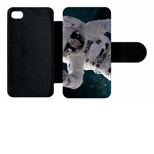 Etui À Rabat Apple Iphone 4 Et 4 S Astronaute Blue