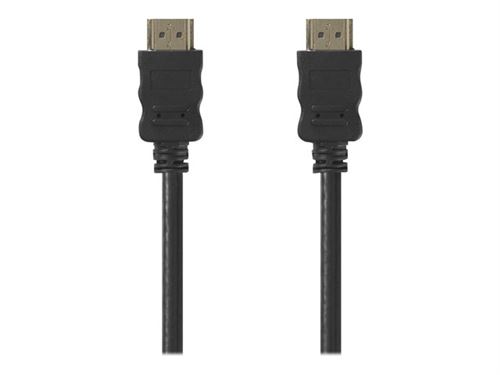 Câble hdmi? haute vitesse avec ethernet connecteur hdmi? - connecteur hdmi? 2,0 m noir nedis