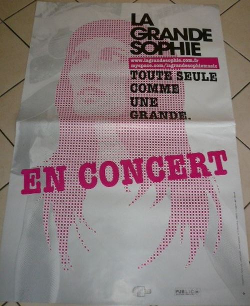 La Grande SOPHIE - 80x120 cm - AFFICHE / POSTER