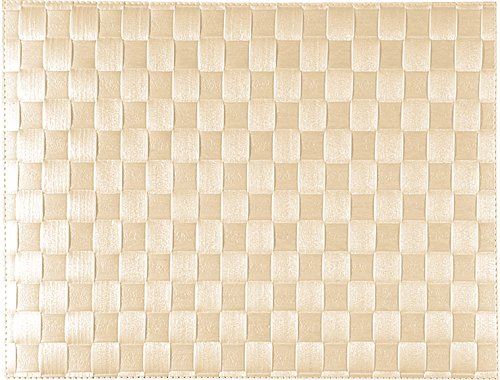 Saleen 2038612 Set de Table Rectangulaire Ecru 30 x 40 cm