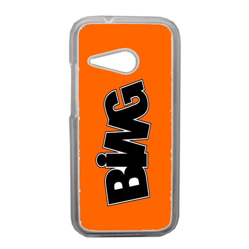 Coque Bing Orange Compatible Htc One Mini 2 Transparent