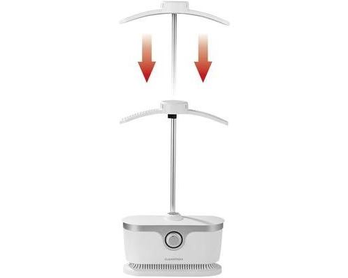 Défroisseur vapeur cleanmaxx bügler für hemden & blusen 1800 w blanc 00384
