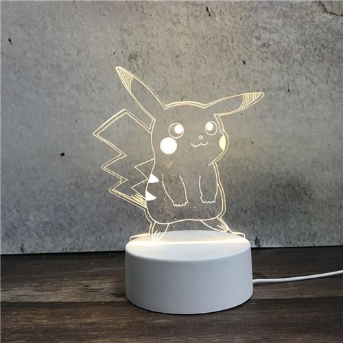 Veilleuse LED 3D Pikachu DY-49