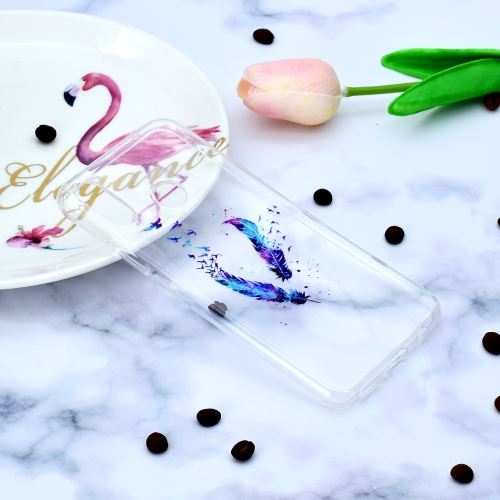 Huawei Nova 3i Coque Protection Tpu Plumes Transparent Als89732