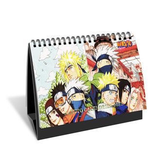 Calendrier Naruto 2021 en français 17 x 24 cm - Calendrier, planning et