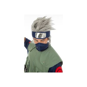Set de 2 pièces Ninja Naruto Shippuden Hatake Kakashi Gants et kunai noir -  Accessoire de déguisement - à la Fnac