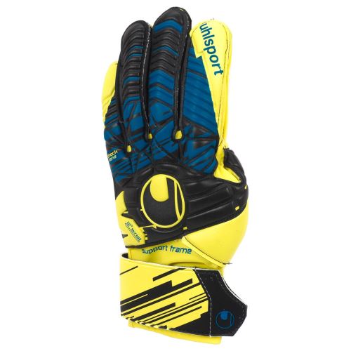 Gants gardien football Uhlsport Elm speed barettes Bleu taille : 9 réf : 75369