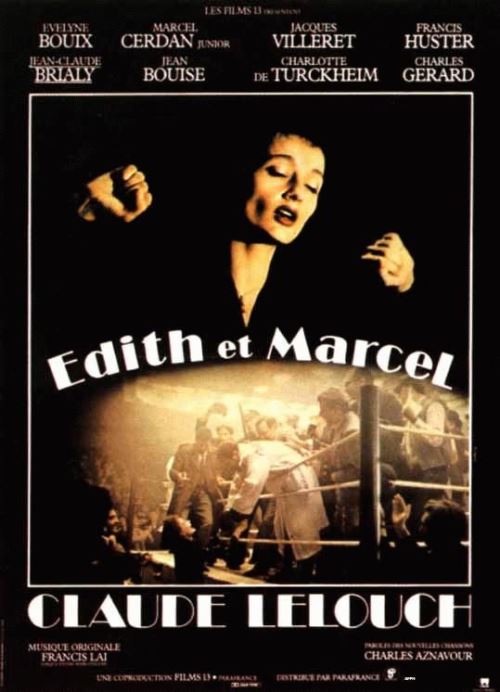 Edith Et Marcel AFFICHE CINEMA ORIGINALE
