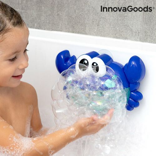 Crabe musical avec bulles de savon pour le bain Crabbly InnovaGoods  InnovaGoods