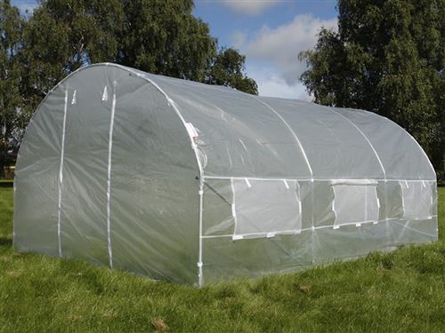 Serre Tunnel 3x4,5x2m, 13,5m², Transparent