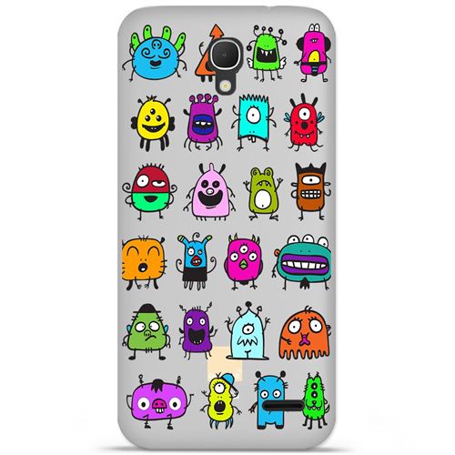 Coque en silicone Orange Roya - Alien