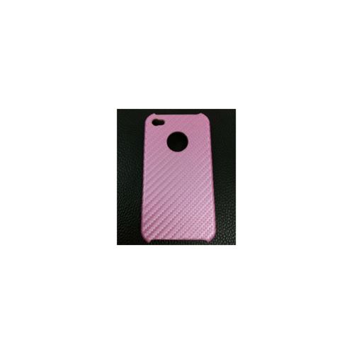Coque carbone rose iPhone 4/4S