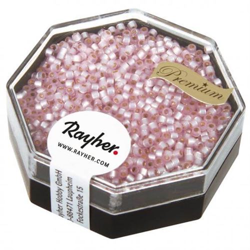 Perles Miyuki - 11/0 - Perlé rose