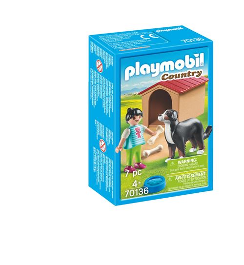 Playmobil Country 70136 Enfant Avec Chien
