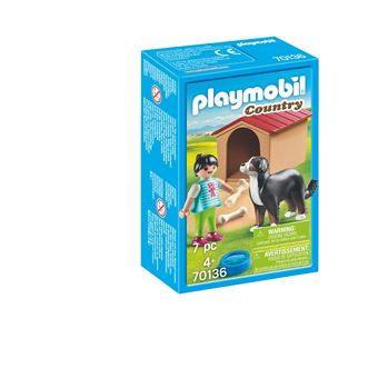 Playmobil Country 70136 Enfant avec chien