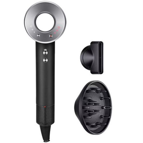 Sèche-cheveux CHJPRO avec connecteur et diffuseur 2000W- Noir