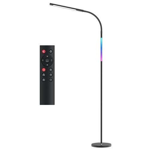 Tomons Rgb Lampadaire Led, Luminosité Et Température De Couleur Réglables, 130Cm