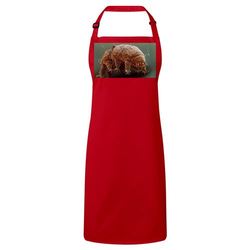 Fabulous Tablier Cuisine Premium Rouge Tardigrade Microscope Monstre